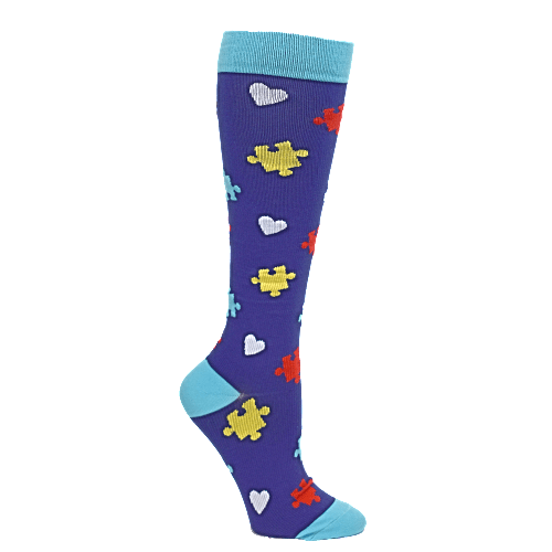 Autism Awareness Compression Socks - Awesome Socks 4u!