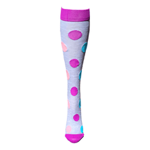 Big Bright Dots Premium Compression Socks- Reg - Awesome Socks 4u!
