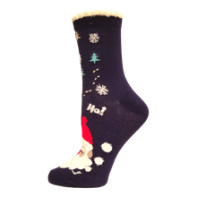 Fuzzy Santa Crew Socks - Awesome Socks 4u!