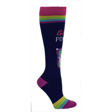 Girl Power Unicorn Compression Socks - Awesome Socks 4u!