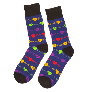 Heroes Hearts & EKG - Awesome Socks 4u!