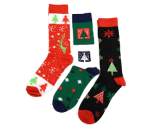 Holidays Crew Socks 3pk - Awesome Socks 4u!