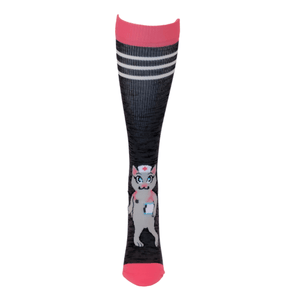 Medical Kitty Compression Socks- Reg - Awesome Socks 4u!