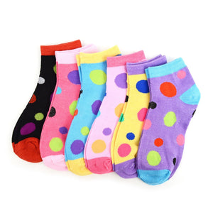 Polka Dot Low Cut Socks - Awesome Socks 4u!