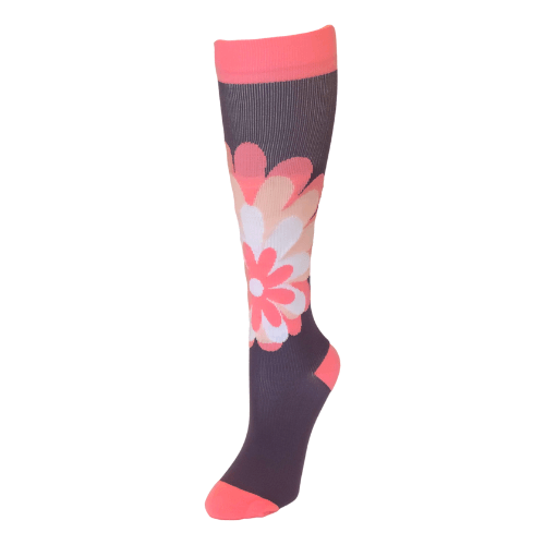 Retro Floral Compression Socks - Awesome Socks 4u!