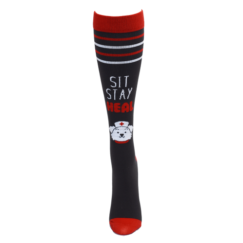 Sit Stay Heal Compression Sock - XL - Awesome Socks 4u!