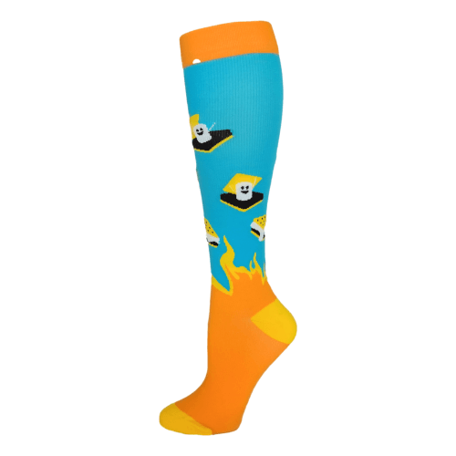 Smores Premium Compression Socks - Awesome Socks 4u!