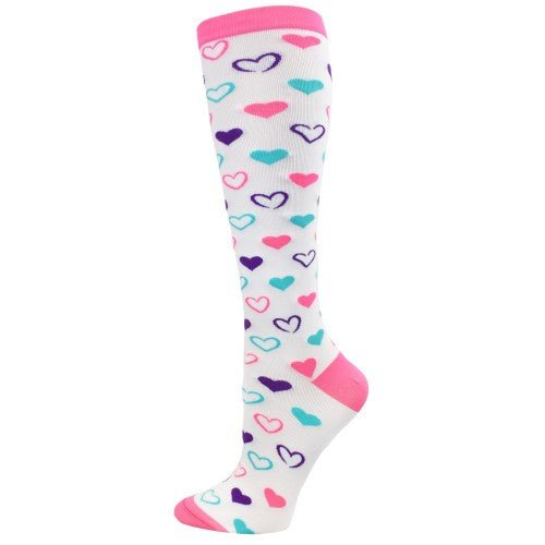 Ultra Comfort Hearts Compression Socks - Awesome Socks 4u!