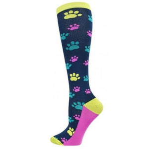 Ultra Comfort Paw Prints Compression Socks - Awesome Socks 4u!