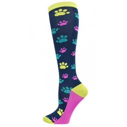 Ultra Comfort Paw Prints Compression Socks - Awesome Socks 4u!